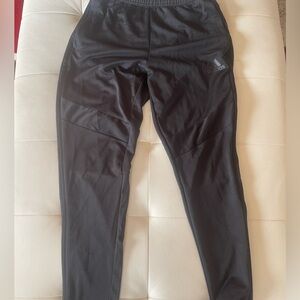 Black on black adidas sweatpants